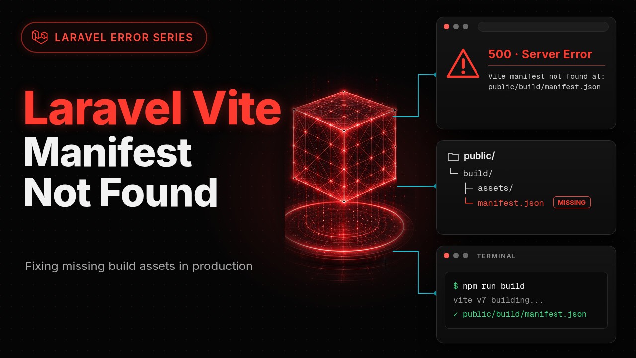 Fixing Laravel Vite Manifest Not Found in Production
